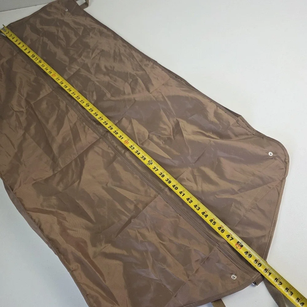 Burberry Garment Bag Brown 40 Inch Nylon Soft Case Travel Suit Cover Storage